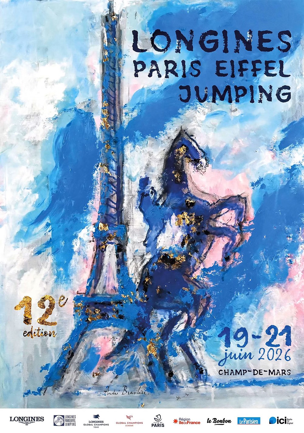 André Brasilier Brings His Poetic Vision to Longines Paris Eiffel Jumping 2026